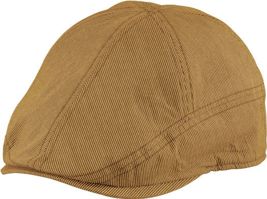 Who Ced - Hampton Pinstripe Duckbill Cap Tan