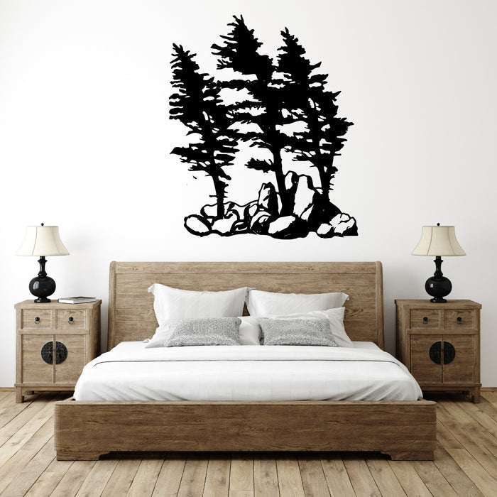 Windy Pines - Metal Wall Art - MetalPlex