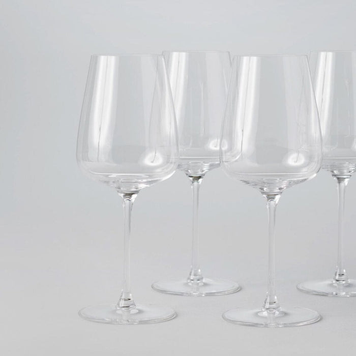 Wine glasses glassware by Fable Home, shown in a clear finish. – #clear