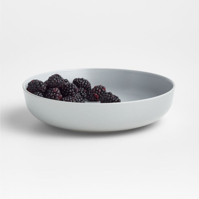 Wren Light Grey Low Bowl