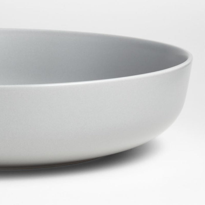 Wren Light Grey Low Bowl