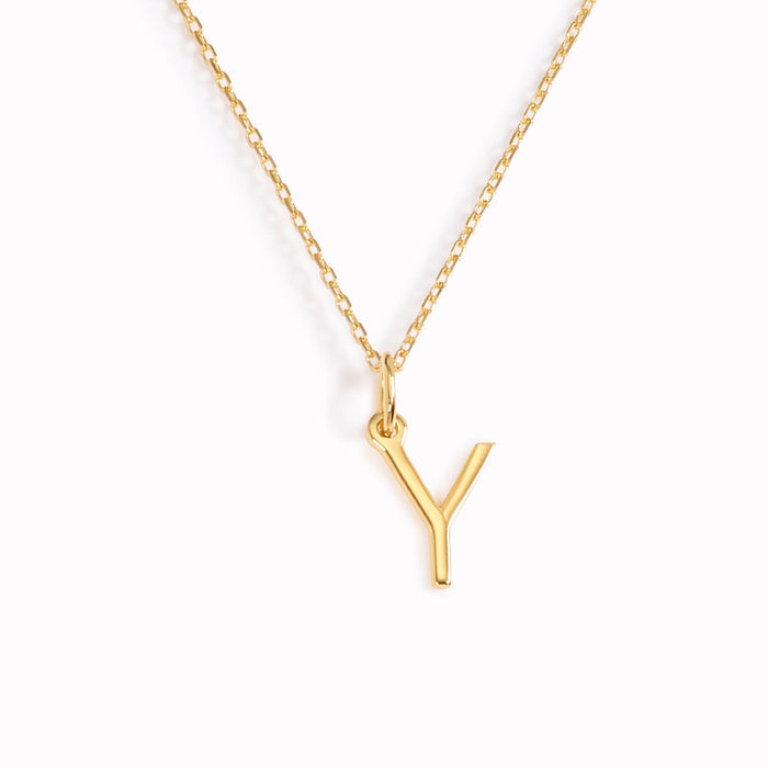 Y, Gold Vermeil