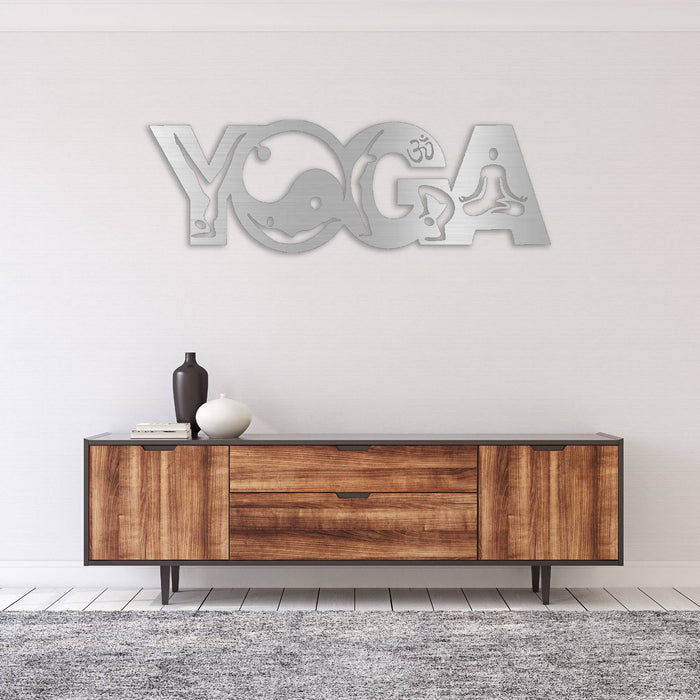 Yoga - Metal Wall Art - MetalPlex