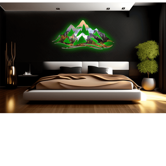 Yosemite Basin Mountain Range - Wall Art - MetalPlex