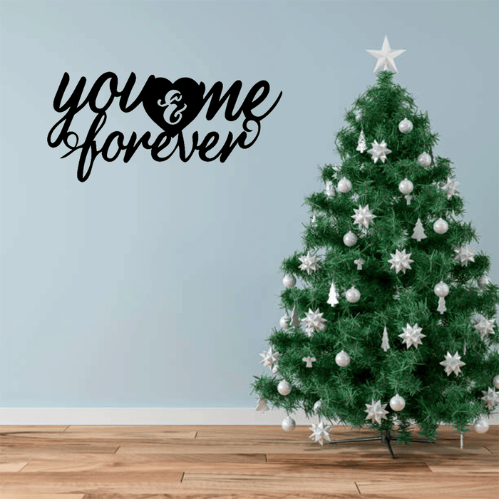 You and Me Forever - Metal Wall Art