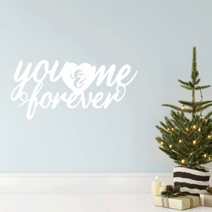 You and Me Forever - Metal Wall Art