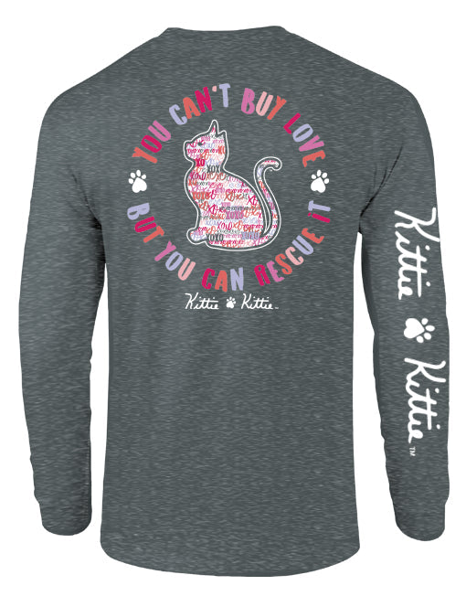 YOU CAN'T BUY LOVE KITTIE, ADULT LS KITTIE KITTIE