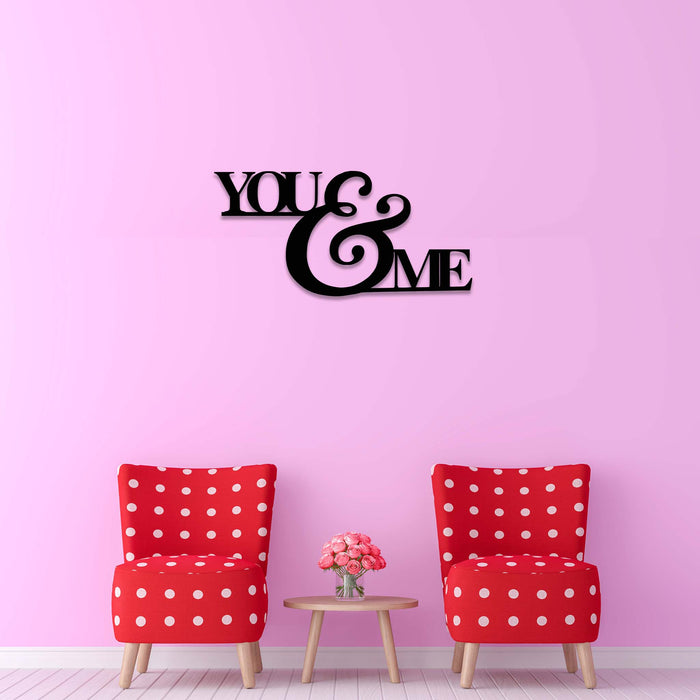 You & Me - Metal Wall Art - MetalPlex