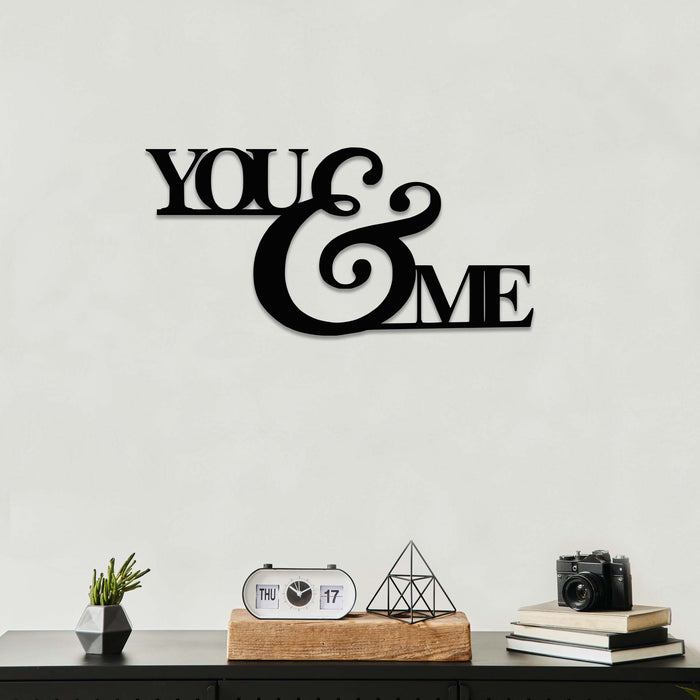You & Me - Metal Wall Art - MetalPlex