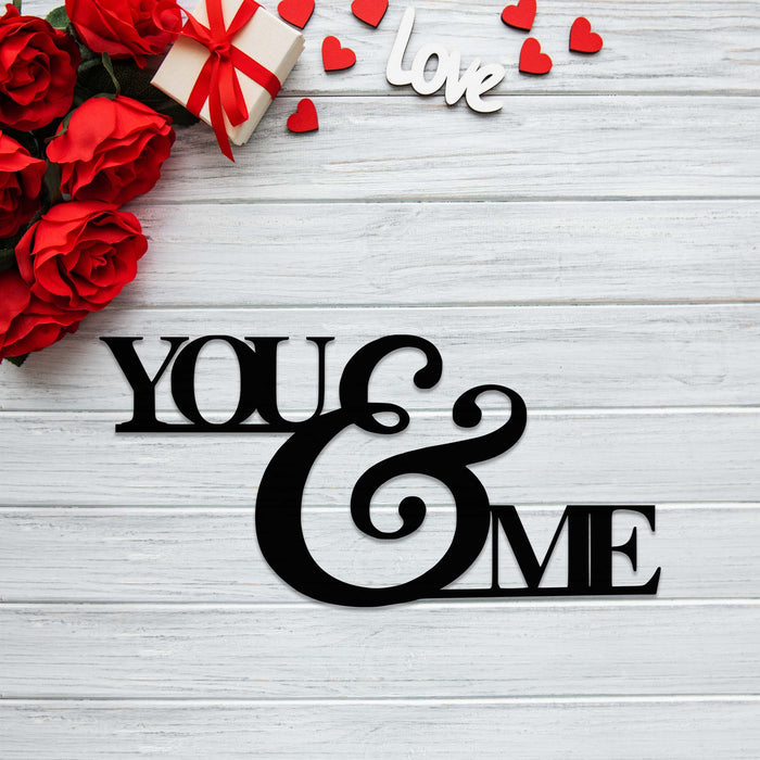 You & Me - Metal Wall Art - MetalPlex