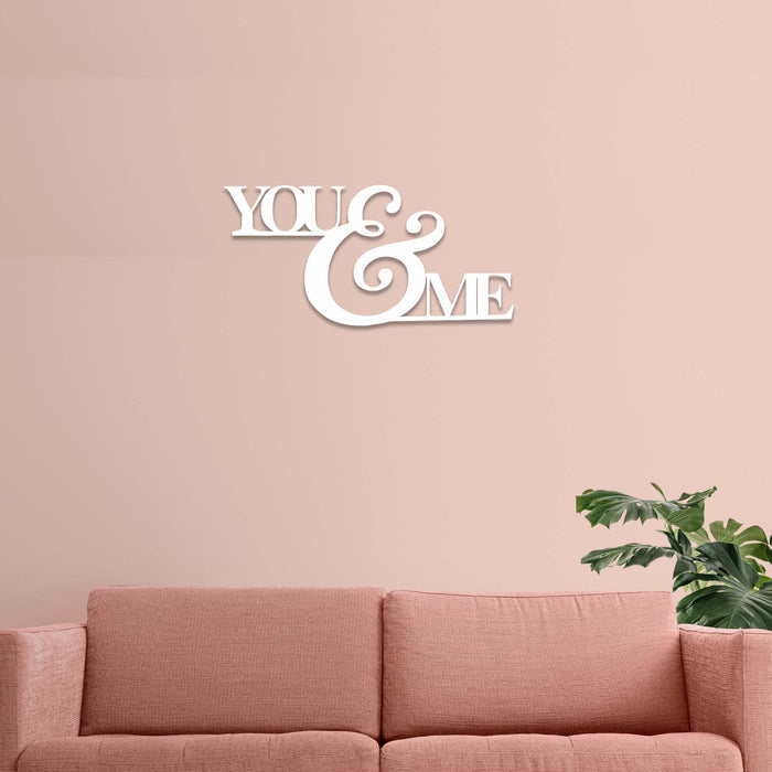 You & Me - Metal Wall Art - MetalPlex