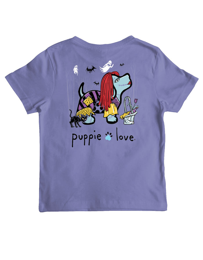 ZOMBIE SKELETON PUP, YOUTH SS PUPPIE LOVE