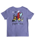ZOMBIE SKELETON PUP, YOUTH SS PUPPIE LOVE